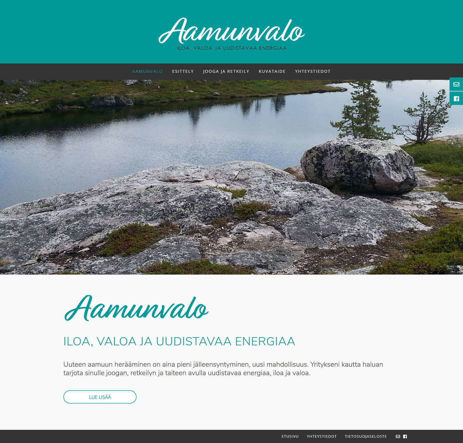 Aamunvalo.